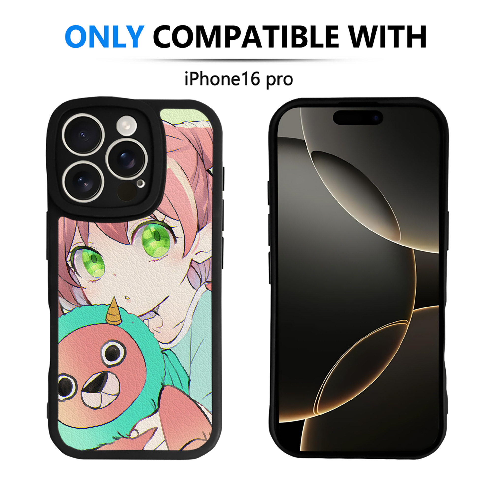 （画像用） SPY×FAMILY间谍家家酒 【iPhone 16シリーズ対応】シリコンスマホケース（レザー調） 材質：シリコン